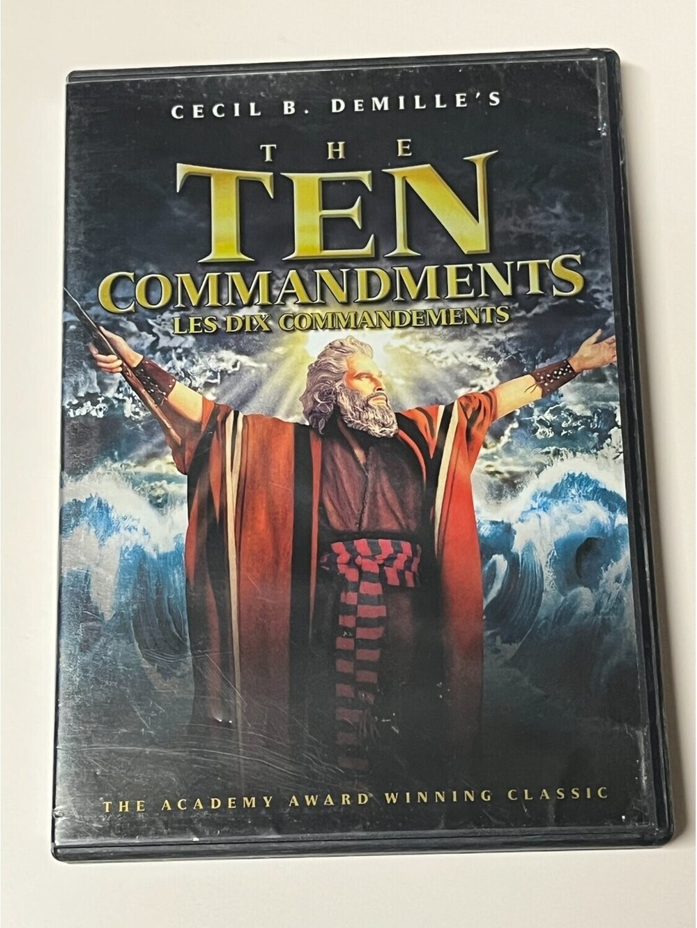 The Ten Commandments DVD 2-Disc Set Charlton Heston 1956 New Drama